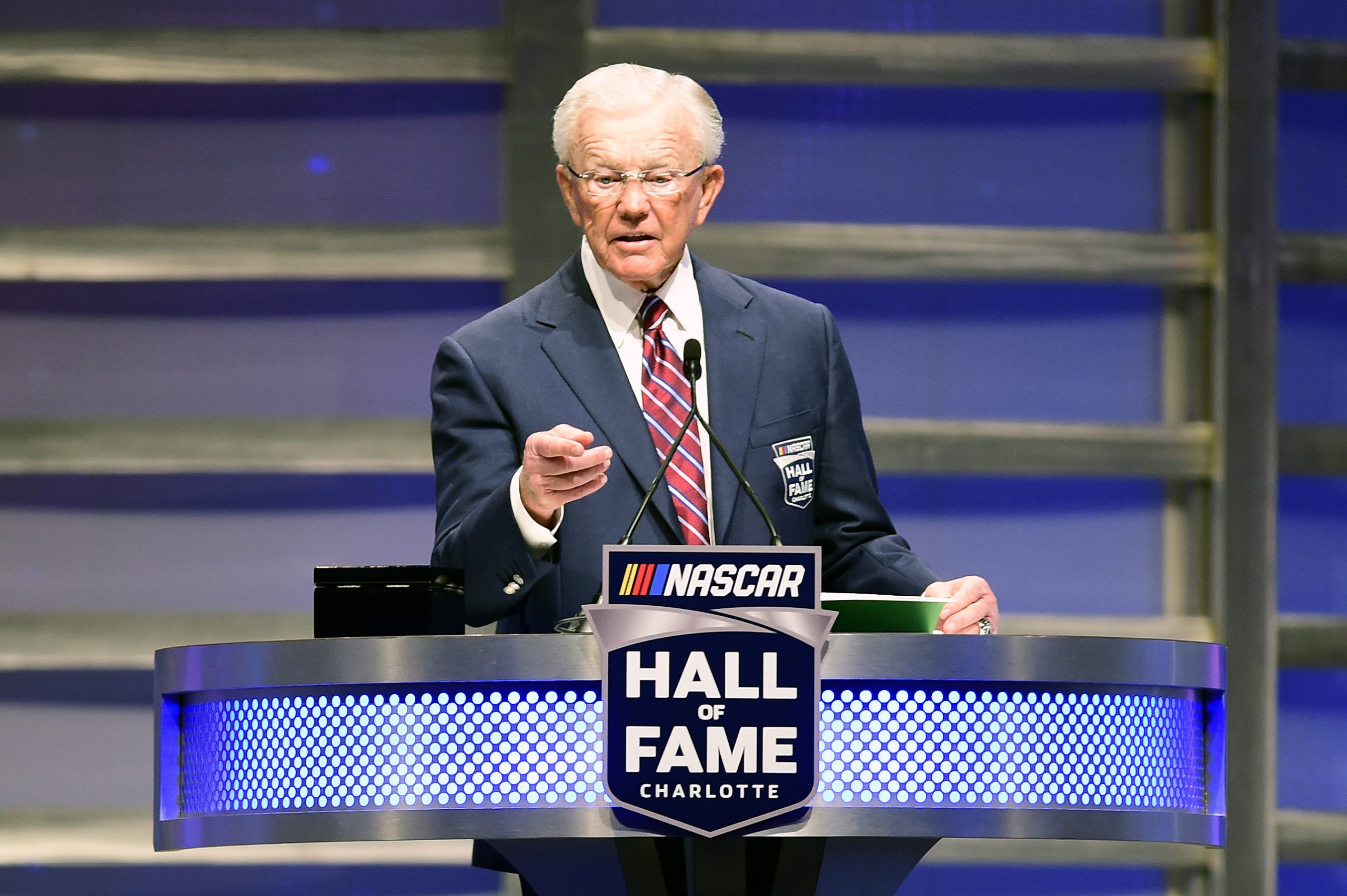 Joe Gibbs' NASCAR dream began on a piece of paper.