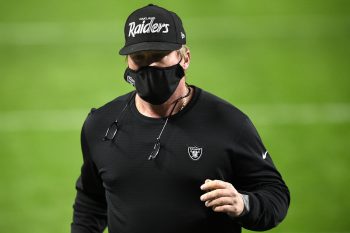 Jon Gruden's hat stole the show Thursday night.