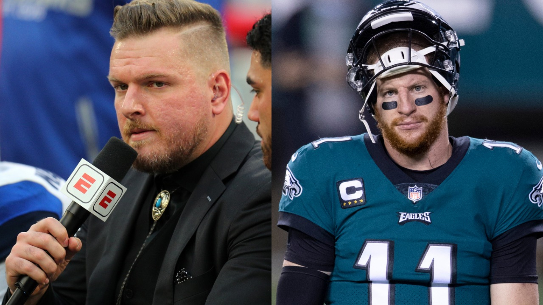 Pat Mcafee Is Pissed About The Idea Of Carson Wentz Going To The Colts We Don T Need Carson Wentz Out Here