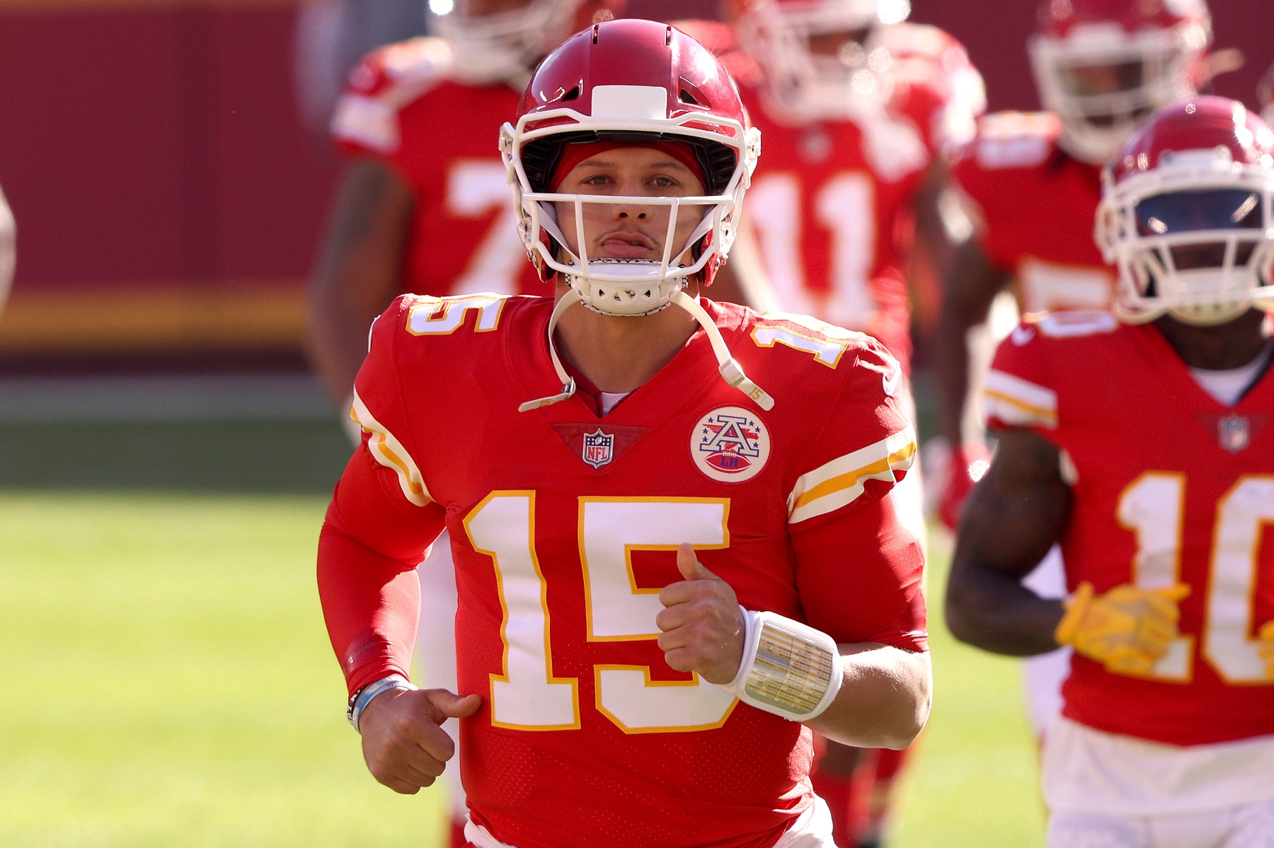 The Kansas City Chiefs' Patrick Mahomes Is Running More Than Ever