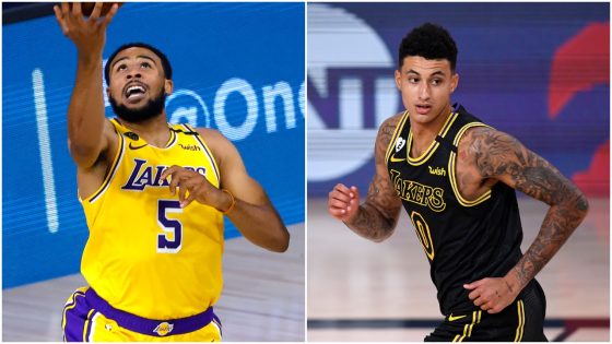 Talen Horton-Tucker Kyle Kuzma Lakers