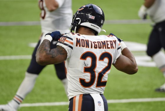 Chicago Bears running back David Montgomery overcame a pretty tough childhood en route to the NFL.