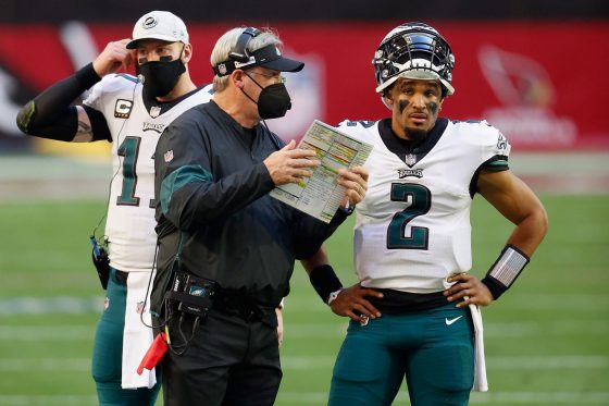 Tyree Jackson won't throw another NFL pass if the Philadelphia Eagles succeed with their plan for the freakishly gifted quarterback.