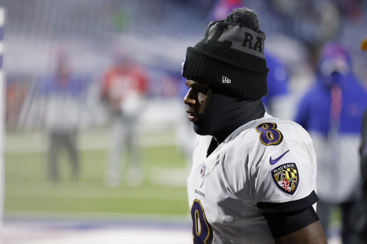 Lamar Jackson posts cryptic message after Ravens' playoff loss