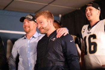 As long as the LA Rams continue to employ Les Snead as general manager, Sean McVay will never win a Super Bowl title as a head coach.