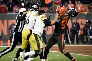 Mason Rudolph and Myles Garrett meet again.