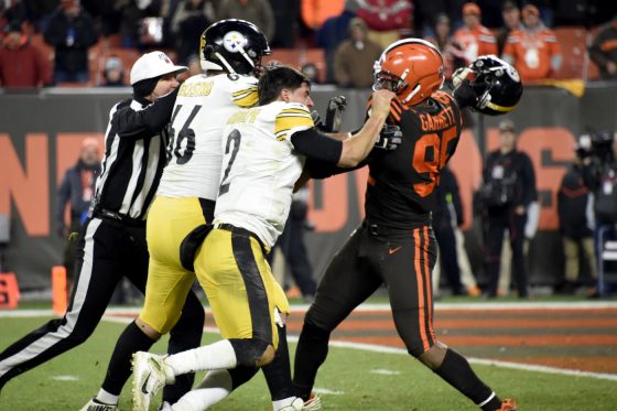 Mason Rudolph and Myles Garrett meet again.