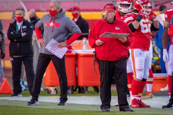 Andy reid just completed his eighth season as head coach of the Kansas City Chiefs