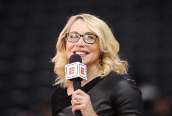 ESPN television analyst Doris Burke