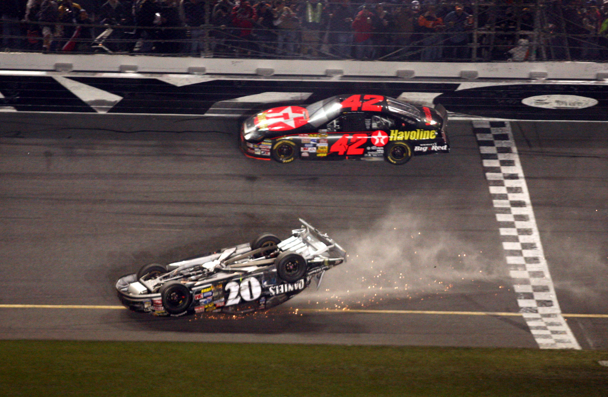 Clint Bowyer's Dramatic 2007 Daytona 500 Finish Found Him Upside Down