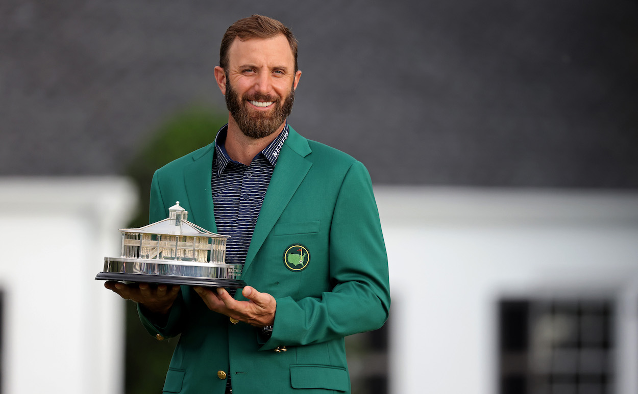 2020 Masters champion Dustin Johnson