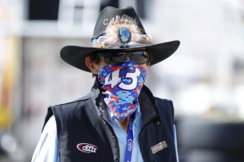 Richard Petty before a race