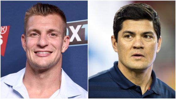 Former Arizona Wildcats and New England Patriots stars Rob Gronkowski and Tedy Bruschi