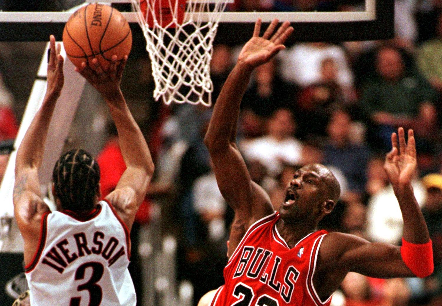 Michael Jordan Had No Problem Cursing Out Allen Iverson When They First ...