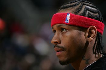 NBA legend Allen Iverson in December 2004.