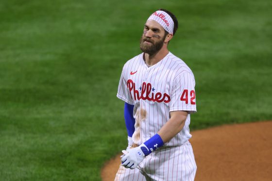 Philadelphia Phillies outfielder Bryce Harper