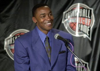 Isiah Thomas' basketball dream began with a power-blue pair of Converse All-Stars.