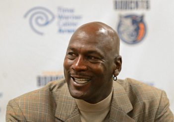 Charlotte Hornets owner Michael Jordan