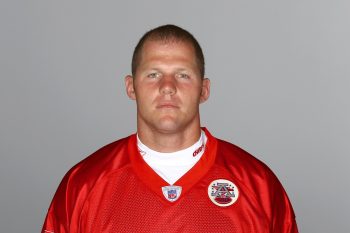 Brandon Bair poses for his 2011 Kansas City Chiefs headshot