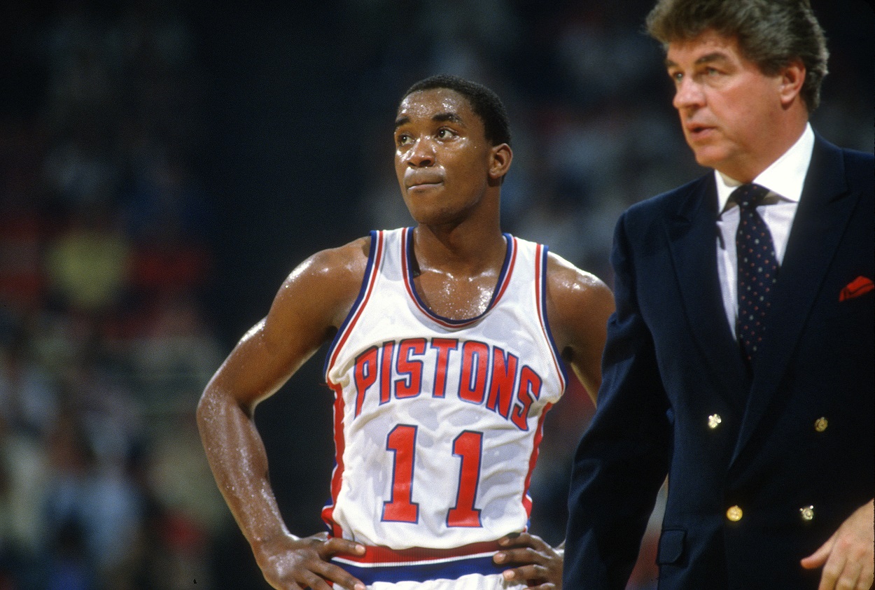 Isiah Thomas Didn't See Michael Jordan as Competition: 'I Was Dominant