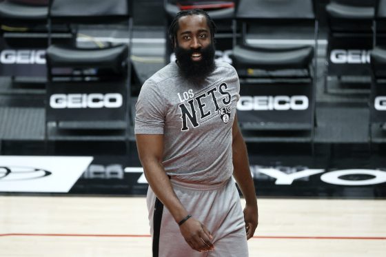 Brooklyn Nets guard James Harden