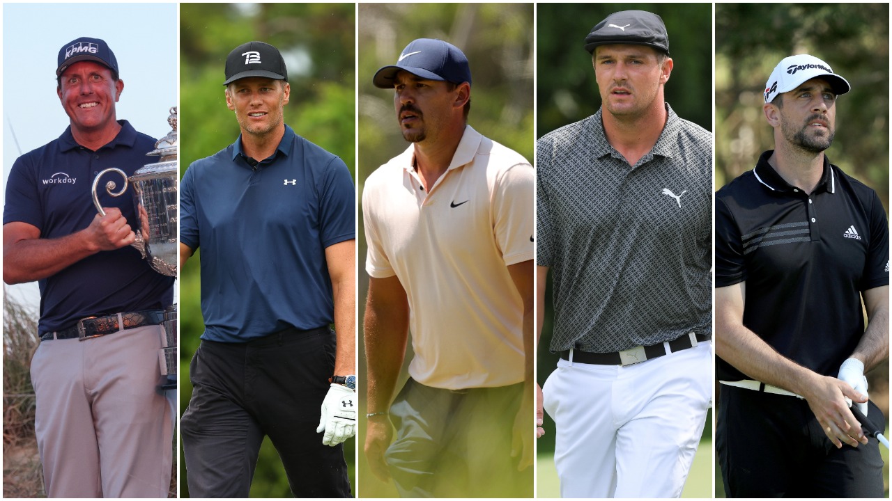 Aaron Rodgers, Bryson DeChambeau facing Tom Brady, Phil Mickelson in golf  match sets off social media battle – Daily Local