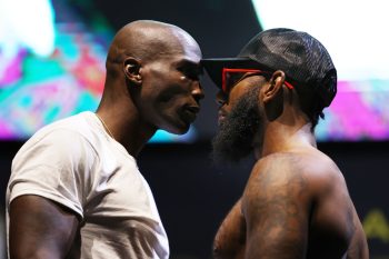 Chad Johnson admits he was scared before his boxing debut.