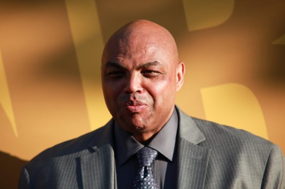 NBA legend Charles Barkley, who had a great career despite not winning a championship.