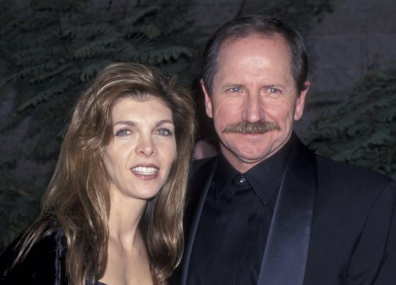 Dale Earnhardt and wife Teresa Earnhardt attend ESPY Sports Awards on Feb. 14, 2000, in Las Vegas.