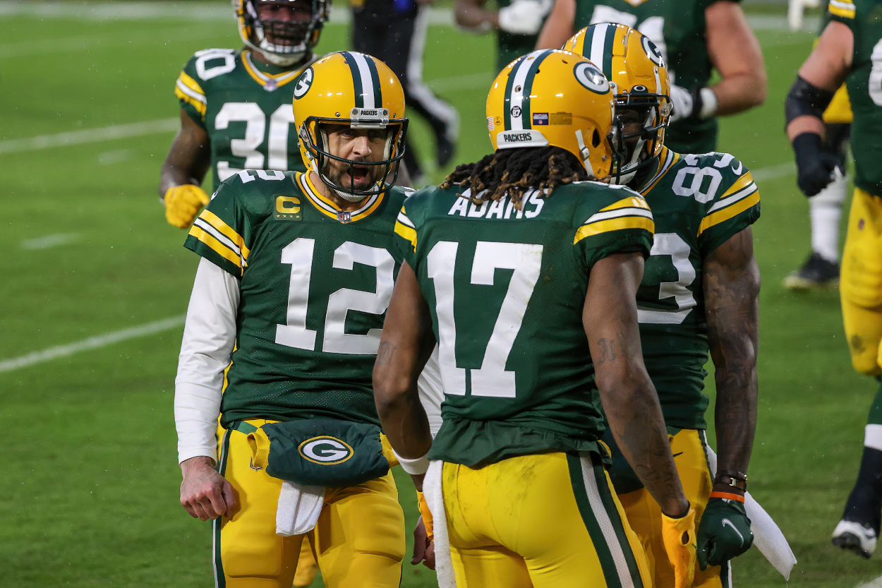 davante adams and aaron rodgers stats