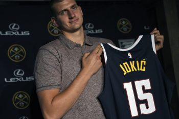 Denver Nuggets superstar and NBA MVP Nikola Jokic