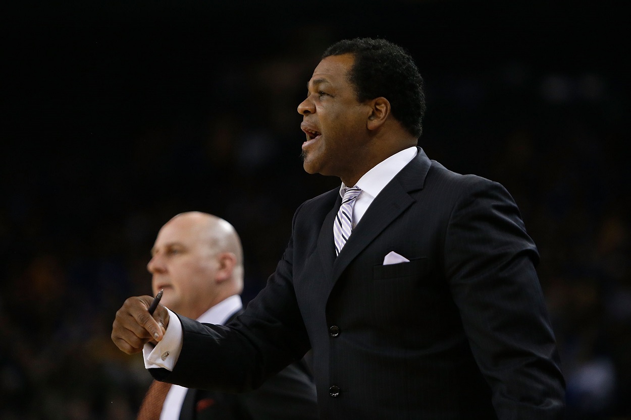 Chicago Bulls assistant coach Pete Myers during a 2019 matchup with the Golden State Warriors