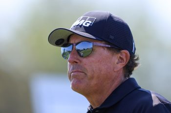 Phil Mickelson during the first round of the 2021 U.S. Open at Torrey Pines