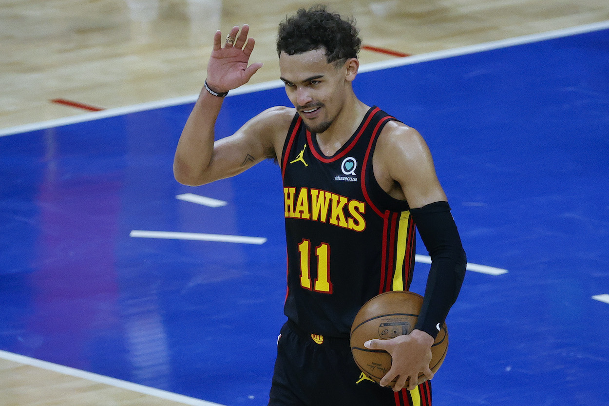 Trae Young Had a Touching Moment With His Dad on Father’s Day ...