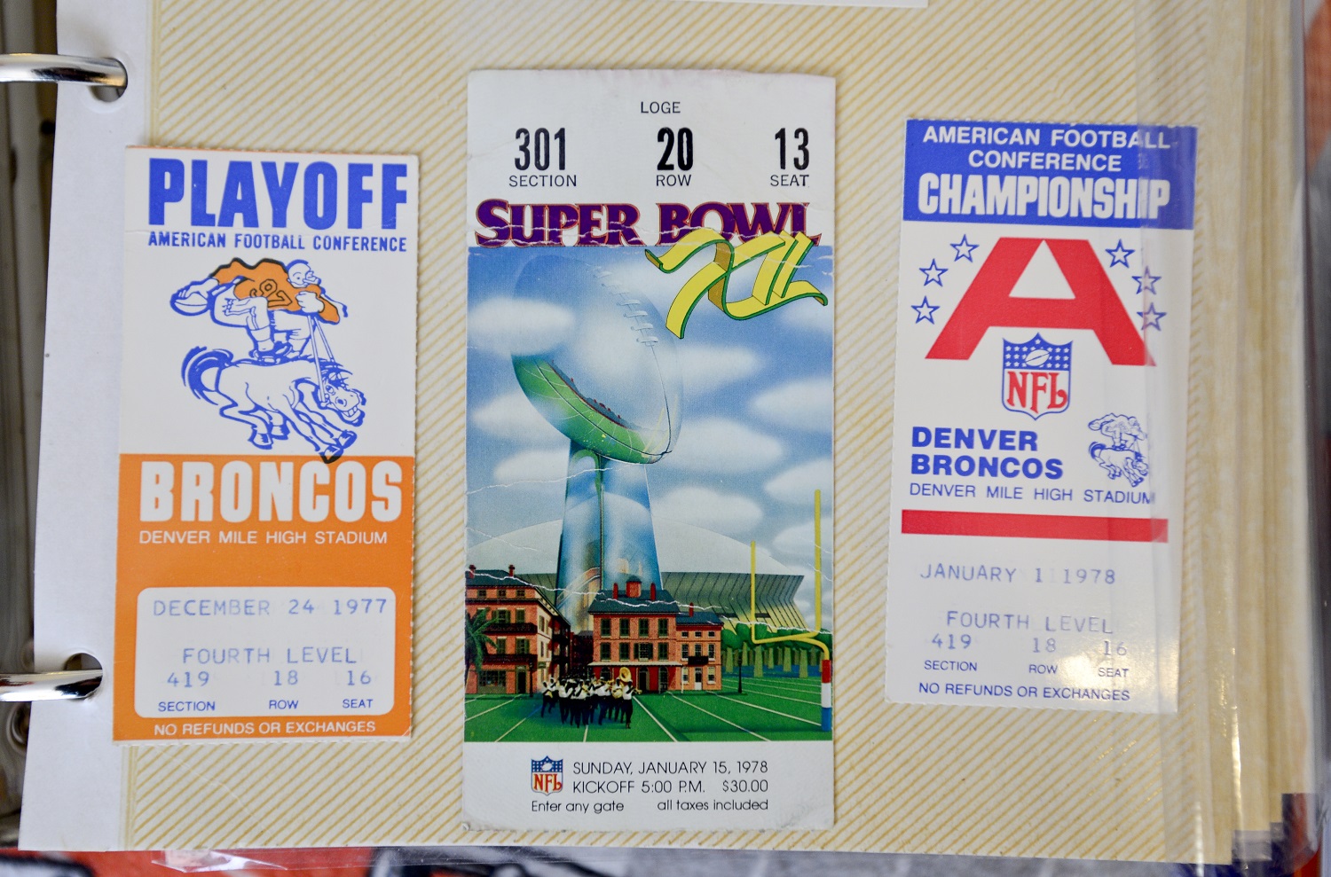 From paper to holograms: Looking at 50 years of Super Bowl ticket designs –  The Denver Post