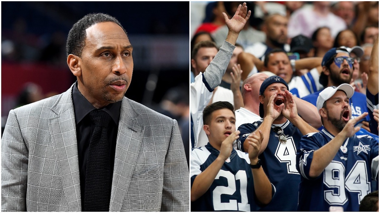 Stephen A. Smith Has Surprising Message for 'Disgusting, Nauseating Cowboys  Fans'