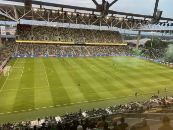 Austin FC played Houston Dynamo FC