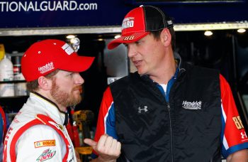 Dale Earnhardt Jr. and Steve Letarte