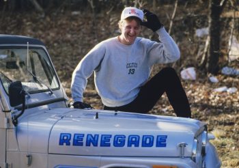 Boston Celtics star Larry Bird during the 1986 NBA season.