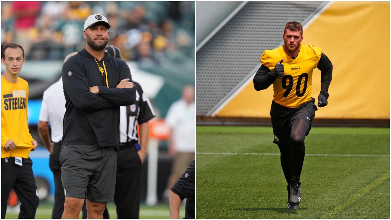 It Was So Quiet': T.J. Watt Recalls The Time As A Rookie In Training Camp  When He Knocked Ben Roethlisberger Down - Steelers Depot