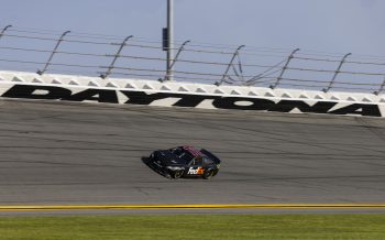 Denny Hamlin tests Next Gen car