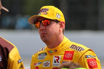 Kyle Busch prior to the NASCAR Cup Series Pocono Organics CBD 325 on June 26, 2021.