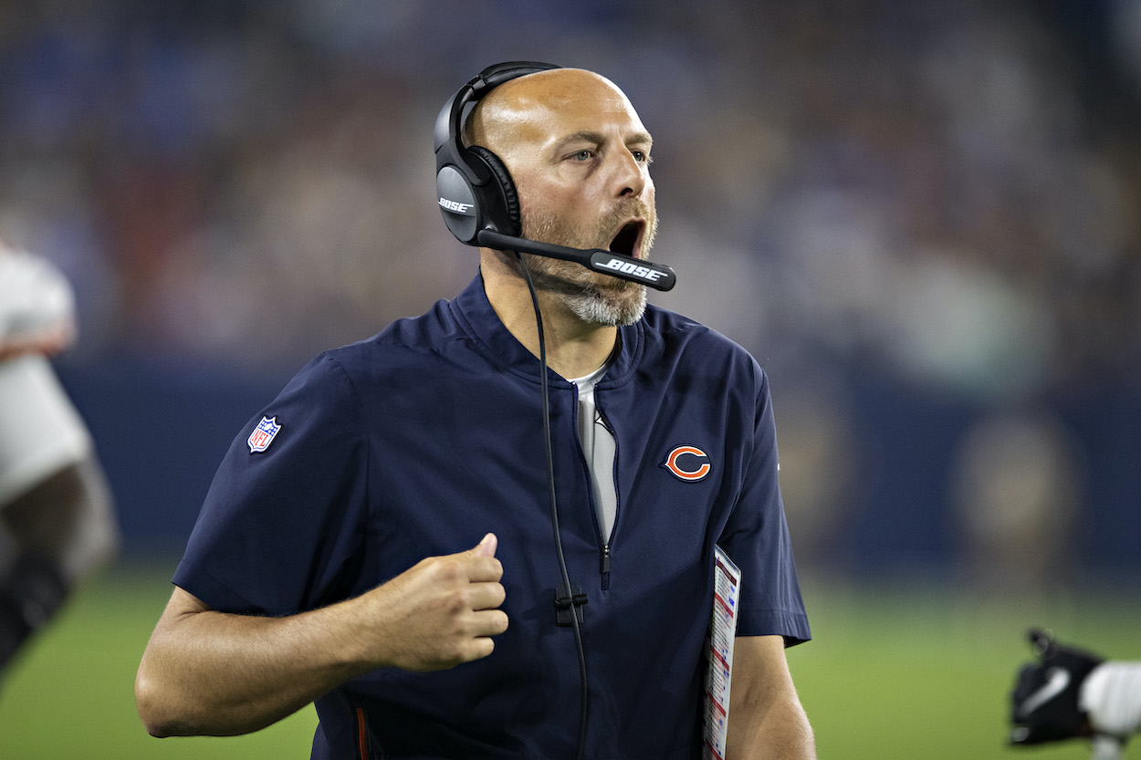 Matt Nagy Bafflingly Explains the Bears' Struggles are Because His ...