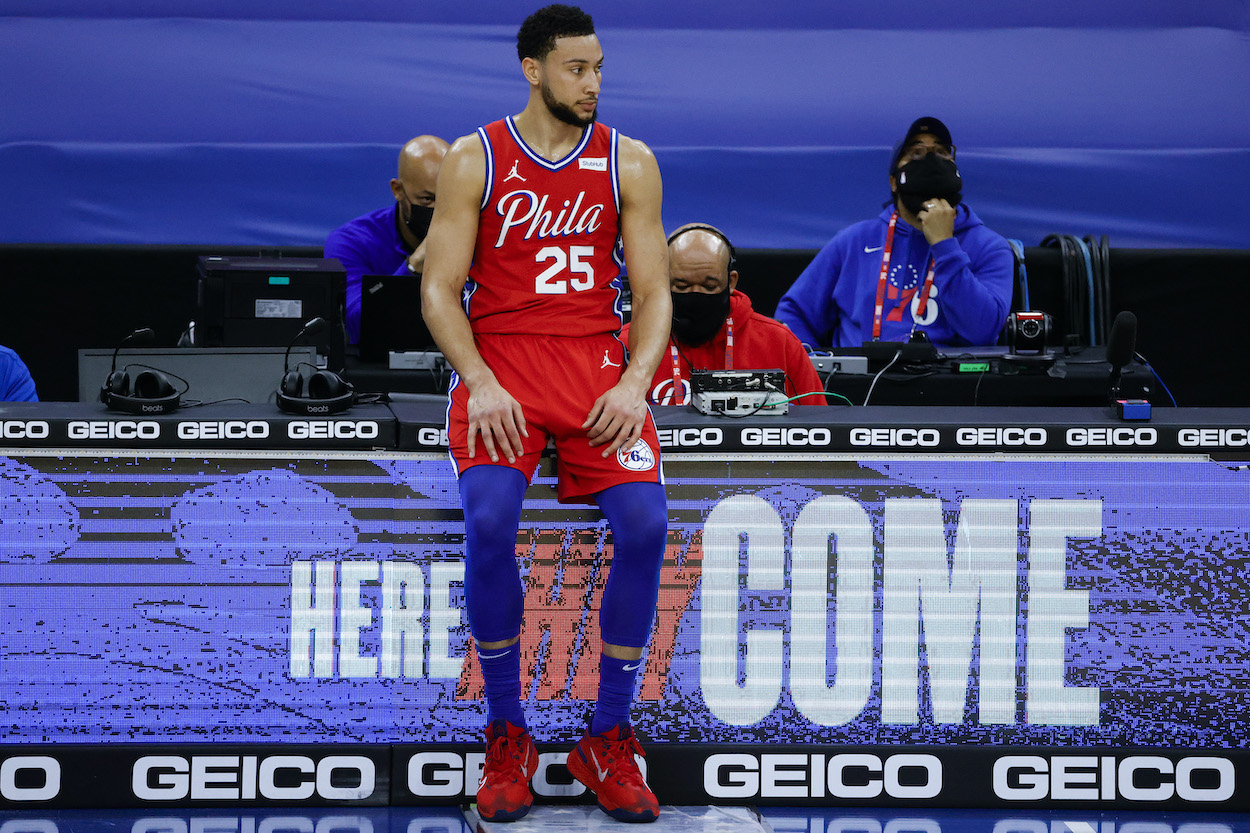 Report: Ben Simmons must wait to rejoin 76ers for team activities