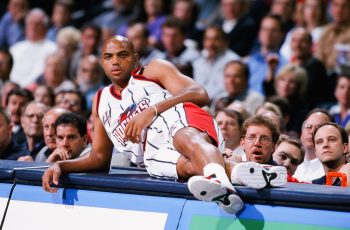 NBA legend Charles Barkley during a game with the Houston Rockets in 1999.