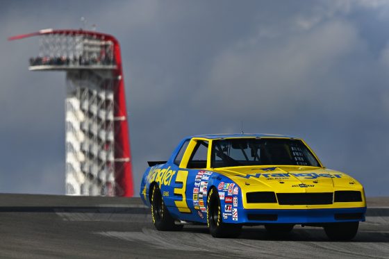 Daniel Ricciardo drives Dale Earnhardt Sr.'s at COTA