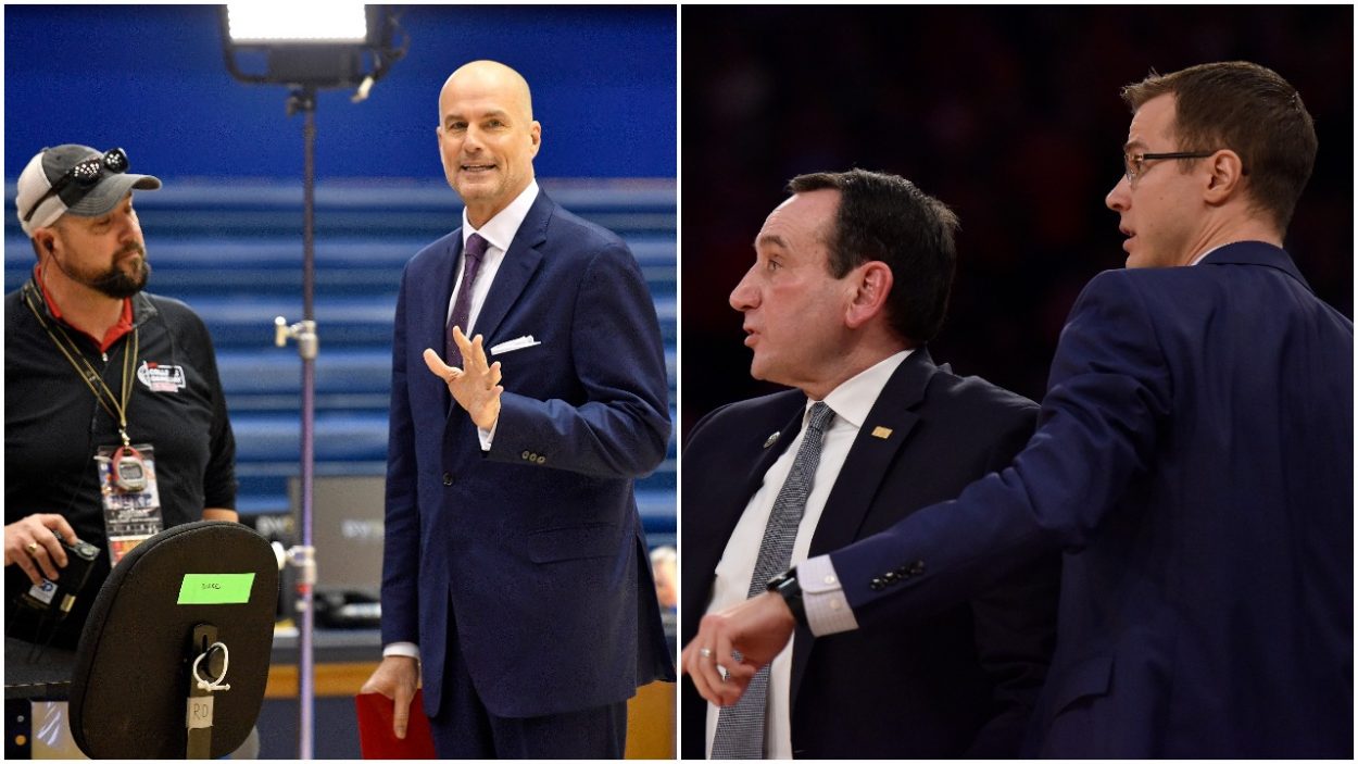 Mike Krzyzewski S Heir To The Duke Basketball Throne Gets A Ringing Endorsement From Jay Bilas Jon Is Not Only Ready For This He Is Fully Prepared