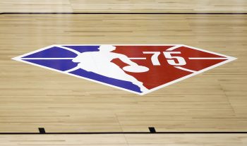 The NBA unveiled a diamond-shaped logo for their 75th Anniversary season.