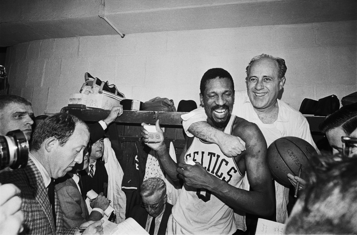 Red Auerbach Knew Beforehand The Celtics Were Beating The Lakers In