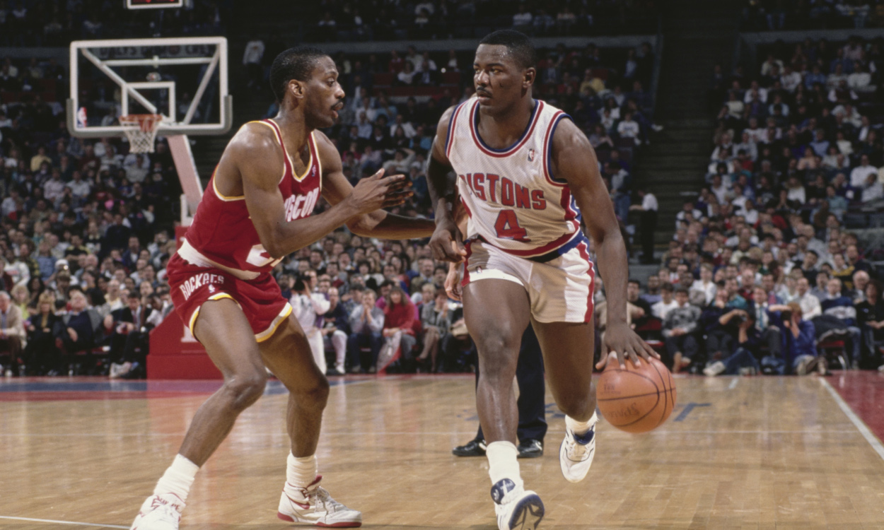 Joe Dumars Had an Isiah Thomas Poster on the Wall Before Joining Zeke ...